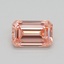 1.02 Ct. Fancy Intense Pink Emerald Lab Grown Diamond