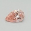 0.31 Ct. Fancy Vivid Pink Pear Lab Grown Diamond