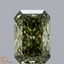 2.14 Ct. Fancy Vivid Green Radiant Lab Grown Diamond