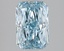 2.09 Ct. Fancy Intense Blue Radiant Lab Grown Diamond