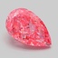 2.09 Ct. Fancy Vivid Pink Pear Lab Grown Diamond