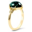 The Laverna Ring, smalltop view on a hand