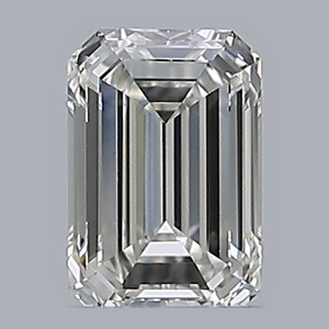 Emerald diamond — real photo
