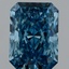 5.08 Ct. Fancy Vivid Blue Radiant Lab Grown Diamond
