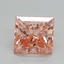 2.03 Ct. Fancy Intense Pink Princess Lab Grown Diamond