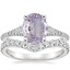18K White Gold Flair Diamond Ring with Luxe Flair Diamond Ring (1/3 ct. tw.)