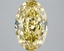 4.55 Ct. Fancy Intense Yellow Oval Lab Grown Diamond