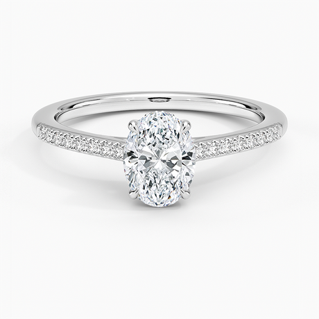 Lissome Half Coverage Diamond Ring