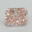 9.74 Ct. Fancy Intense Pink Radiant Lab Grown Diamond
