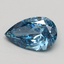 0.83 Ct. Fancy Vivid Blue Pear Lab Grown Diamond