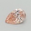 0.61 Ct. Fancy Intense Pink Pear Lab Grown Diamond