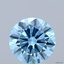 2.00 Ct. Fancy Vivid Blue Round Lab Grown Diamond