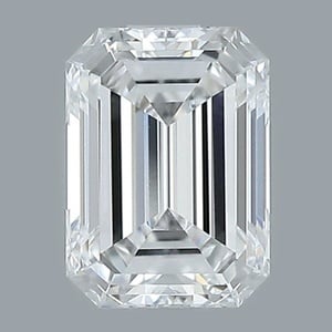 Emerald diamond — real photo