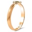 The Gema Ring, smalltop view on a hand