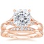 14KR Moissanite Zinnia Diamond Bridal Set (1/2 ct. tw.), smalltop view