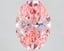 3.60 Ct. Fancy Vivid Pink Oval Lab Grown Diamond