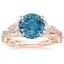 14K Rose Gold Luxe Secret Garden Diamond Ring (3/4 ct. tw.), smalltop view