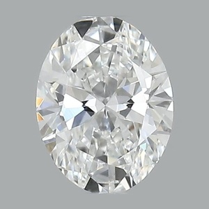 Oval diamond — real photo