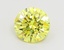 1.04 Ct. Fancy Vivid  Yellow Round Lab Grown Diamond