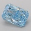 2.03 Ct. Fancy Vivid Blue Radiant Lab Grown Diamond