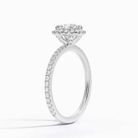 Waverly Halo Engagement Ring