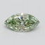 0.94 Ct. Fancy Intense Green Marquise Lab Grown Diamond