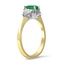 The Smith Ring, smalltop view on a hand