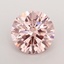 3.02 Ct. Fancy Intense  Pink Round Lab Grown Diamond