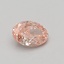 0.86 Ct. Fancy Vivid Pink Oval Lab Grown Diamond