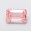 3.52 Ct. Fancy Intense Pink Emerald Lab Grown Diamond