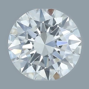 Round diamond — real photo