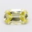 3.05 Ct. Fancy Light Yellow Cushion Lab Grown Diamond