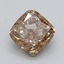 0.81 Ct. Light  Brown Cushion Lab Grown Diamond