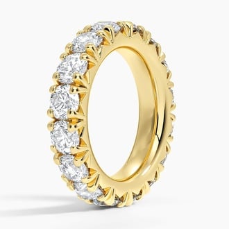 French Pavé Eternity Diamond Ring (5 ct. tw.)
