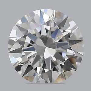Round diamond — real photo