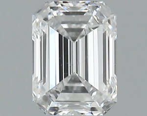 Emerald diamond — real photo