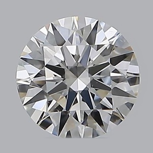 Round diamond — real photo
