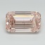 5.90 Ct. Fancy Intense Pink Emerald Lab Grown Diamond