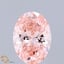 1.34 Ct. Fancy Vivid  Pink Oval Lab Grown Diamond