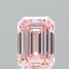 2.04 Ct. Fancy Intense  Pink Emerald Lab Grown Diamond