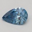 0.50 Ct. Fancy Vivid Blue Pear Lab Grown Diamond