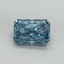 5.19 Ct. Fancy Vivid Blue Radiant Lab Grown Diamond