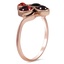 The Lilo Ring, smalltop view on a hand