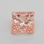1.02 Ct. Fancy Intense Pink Princess Lab Grown Diamond