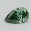 1.06 Ct. Fancy Vivid Pacific Green Pear Lab Grown Diamond