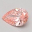 0.71 Ct. Fancy Intense Pink Pear Lab Grown Diamond