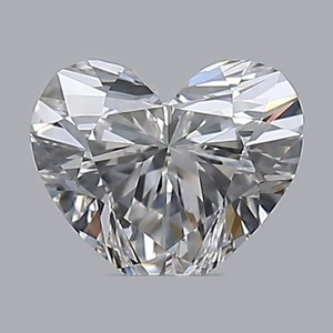 Heart diamond — real photo