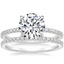 18K White Gold Luxe Viviana Diamond Bridal Set (1/2 ct. tw.)