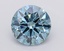 2.04 Ct. Fancy Vivid Blue Round Lab Grown Diamond