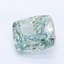1.05 Ct. Fancy Gray Green Cushion Lab Grown Diamond